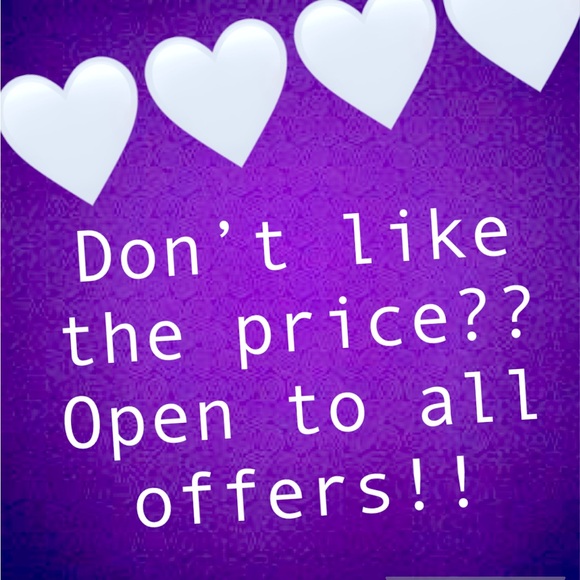 🛍️PLACE OFFER!!! ALL OFFERS ARE CONSIDERED!!